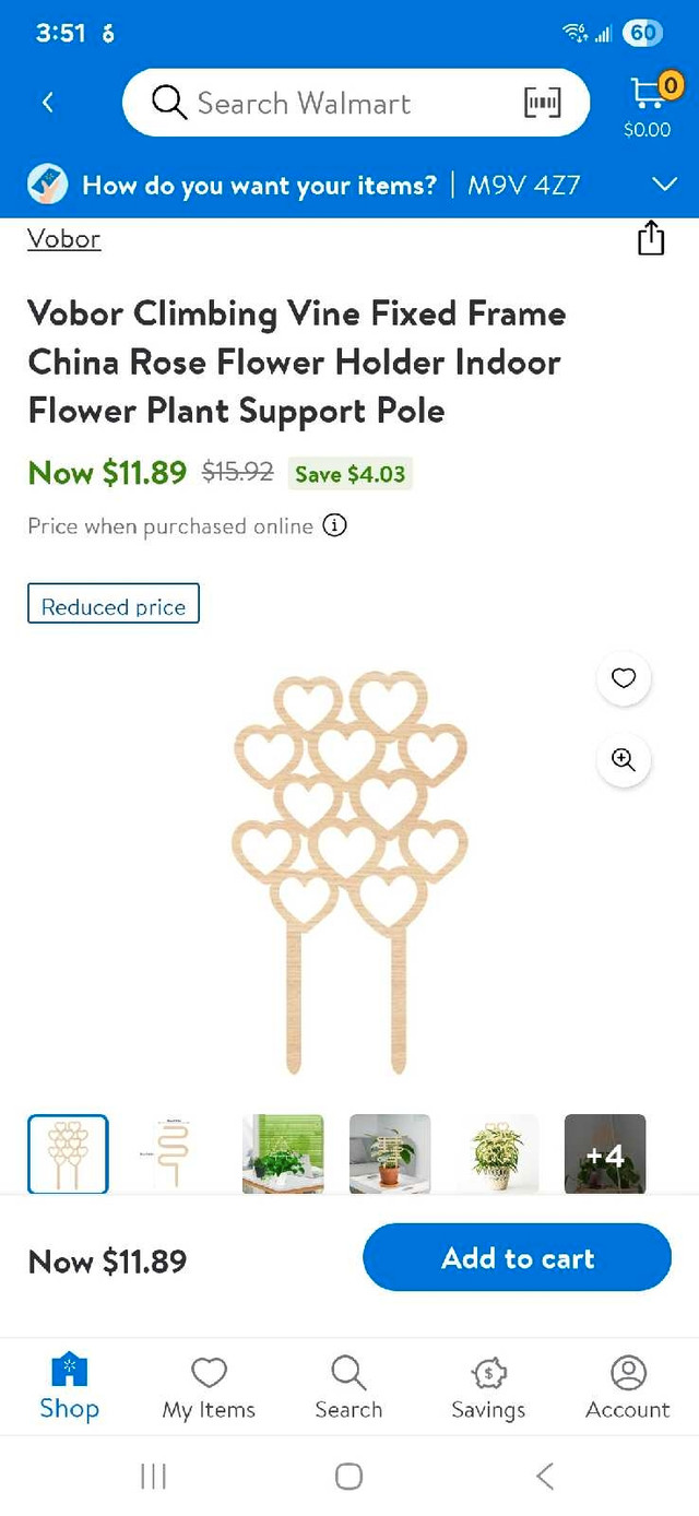 Vobor Plant Support
