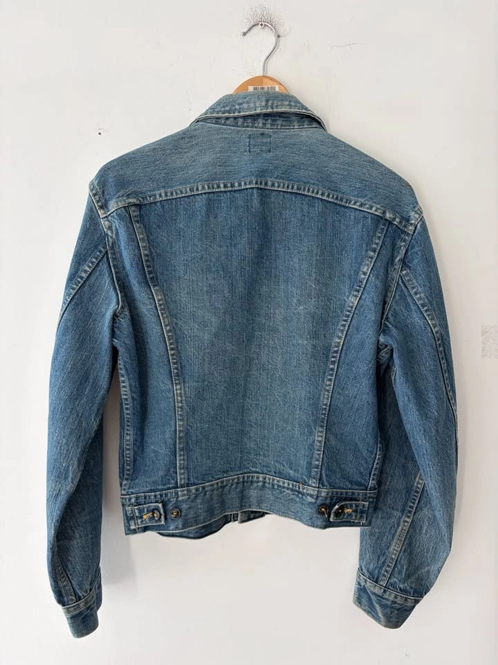 Vintage Lee Riders Women's Denim Trucker Jacket PATD 153438 Size - photo 5
