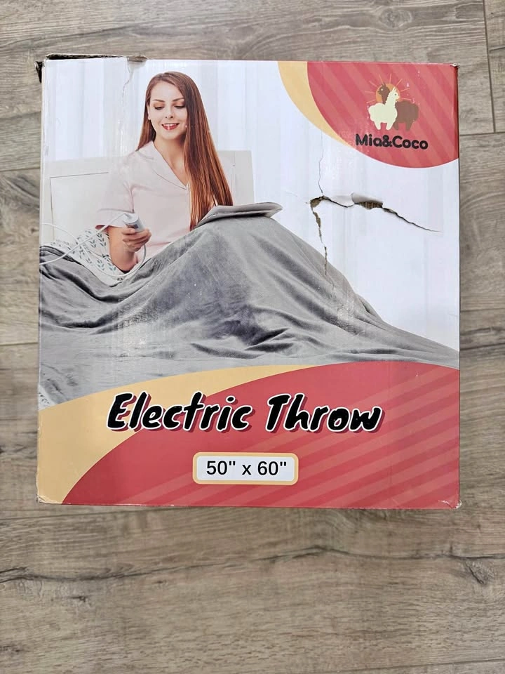 🔥 Electric Heated Blanket (Brand New) – Only $15!