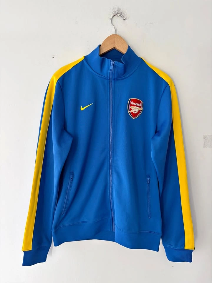 Nike Arsenal London N98 Soccer Track Jacket Size M