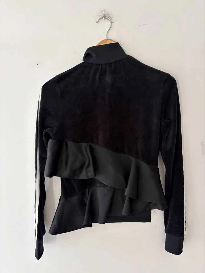 Adidas Women's Velour Track Top Jacket XXS - photo 4