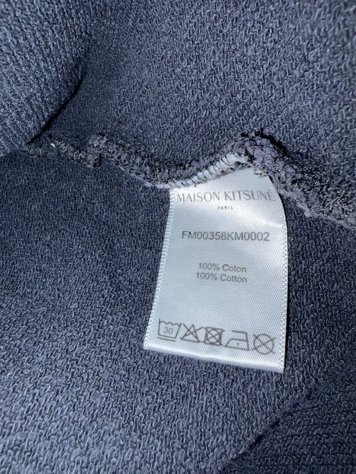 Maison Kitsune Mens Double Fox Head Patch Sweatshirt Size M - photo 4