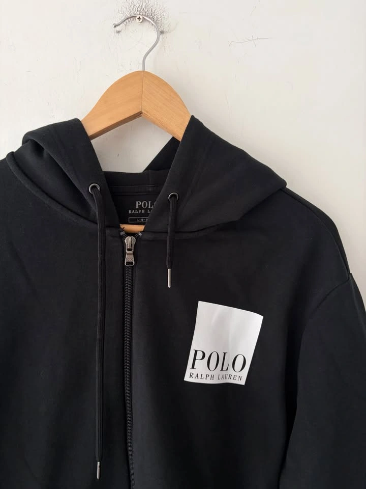 Polo Ralph Lauren Double-Knit Full Zip Hoodie Size L - photo 2