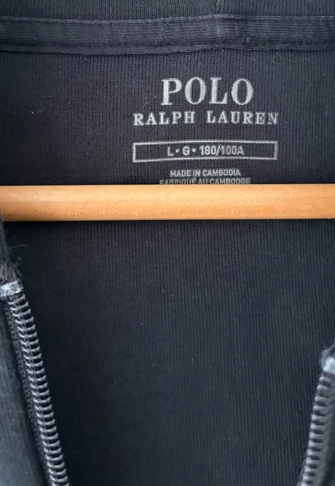 Polo Ralph Lauren Double-Knit Full Zip Hoodie Size L - photo 3