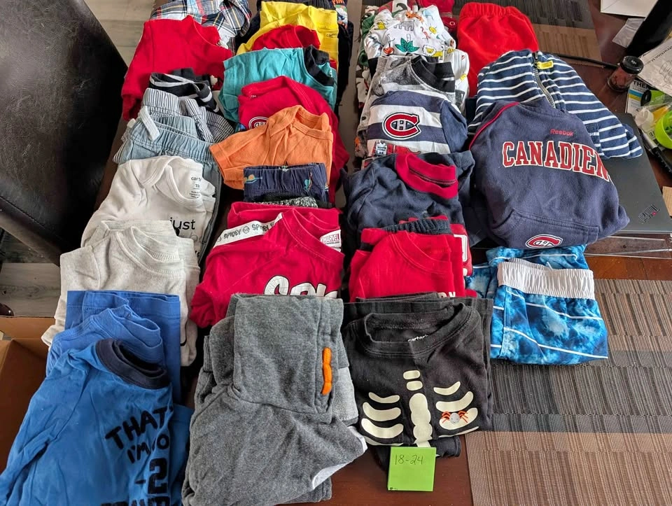 18-24 month boys clothes (~40 pieces)