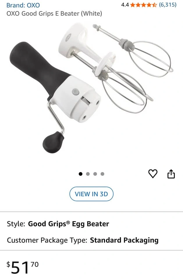 OXO Good Grips Hand Beater - photo 5