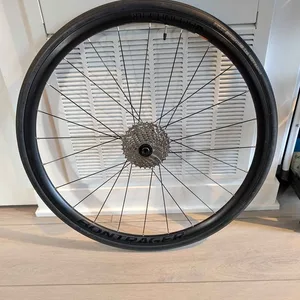 Bontrager Affinity TLR 700 Rear Wheel + 9 Speed Cassette + Tire