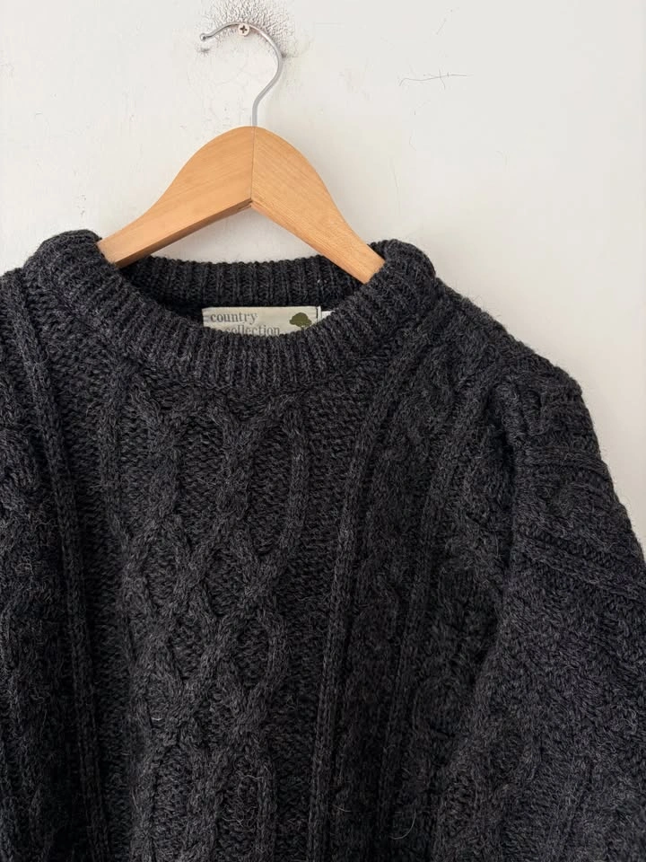 Country Collection Fisherman Ireland Wool Sweater Size XL - photo 2