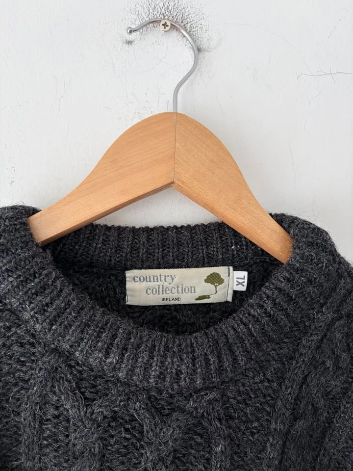 Country Collection Fisherman Ireland Wool Sweater Size XL - photo 3