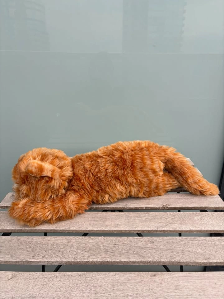 Russ Berrie Abby Ginger Tabby Plush Cat RARE HTF - photo 2