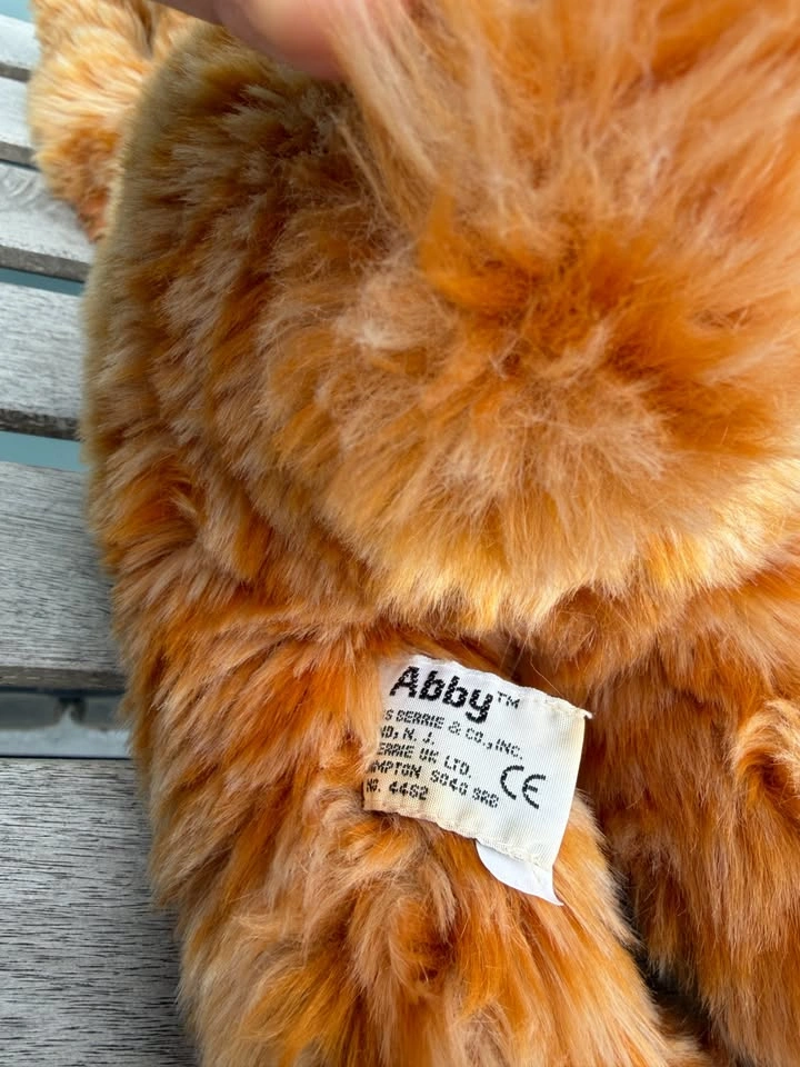 Russ Berrie Abby Ginger Tabby Plush Cat RARE HTF - photo 3