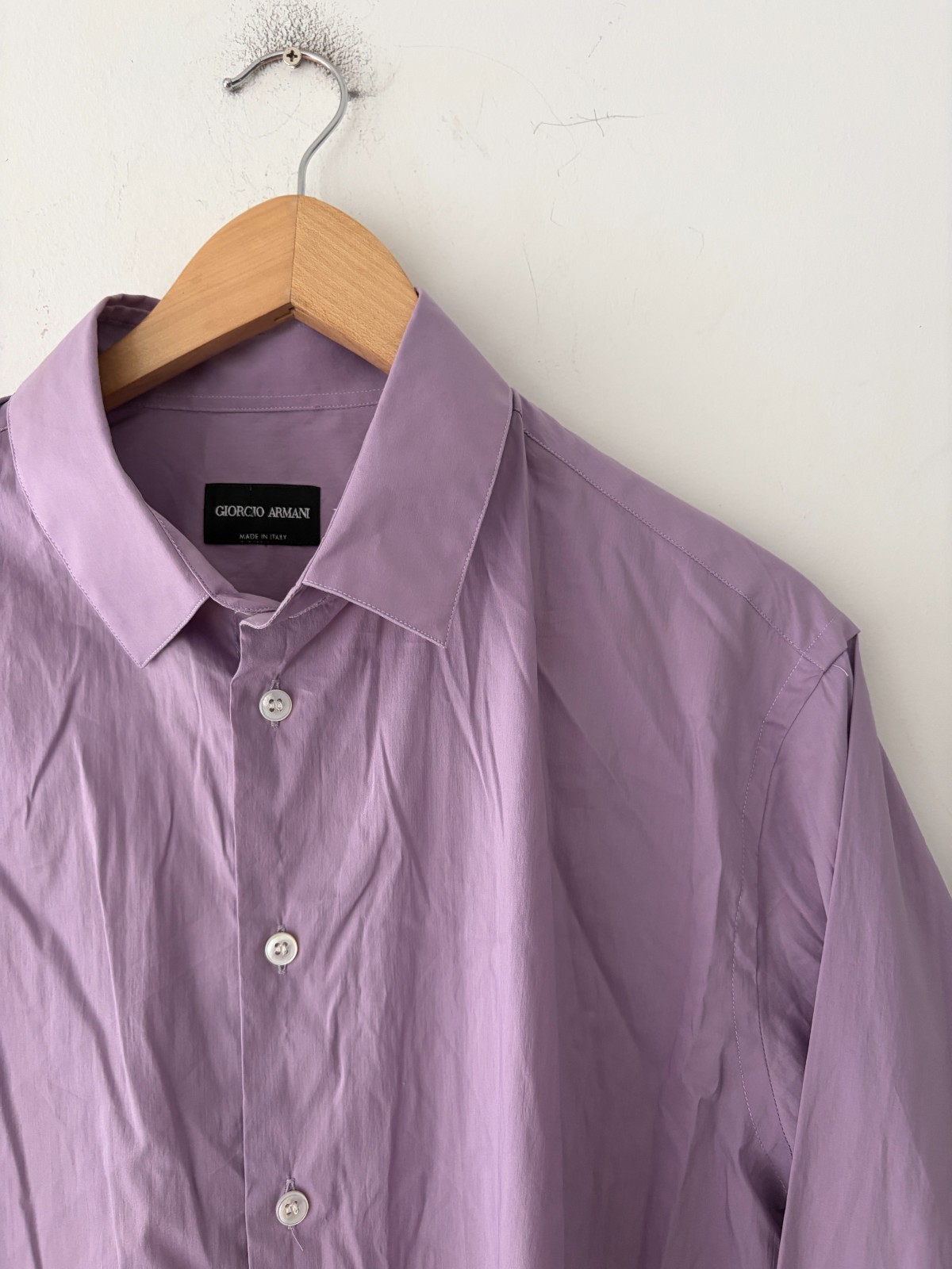 Giorgio Armani Mens Button Up Dress Shirt Size 16.5 - photo 2