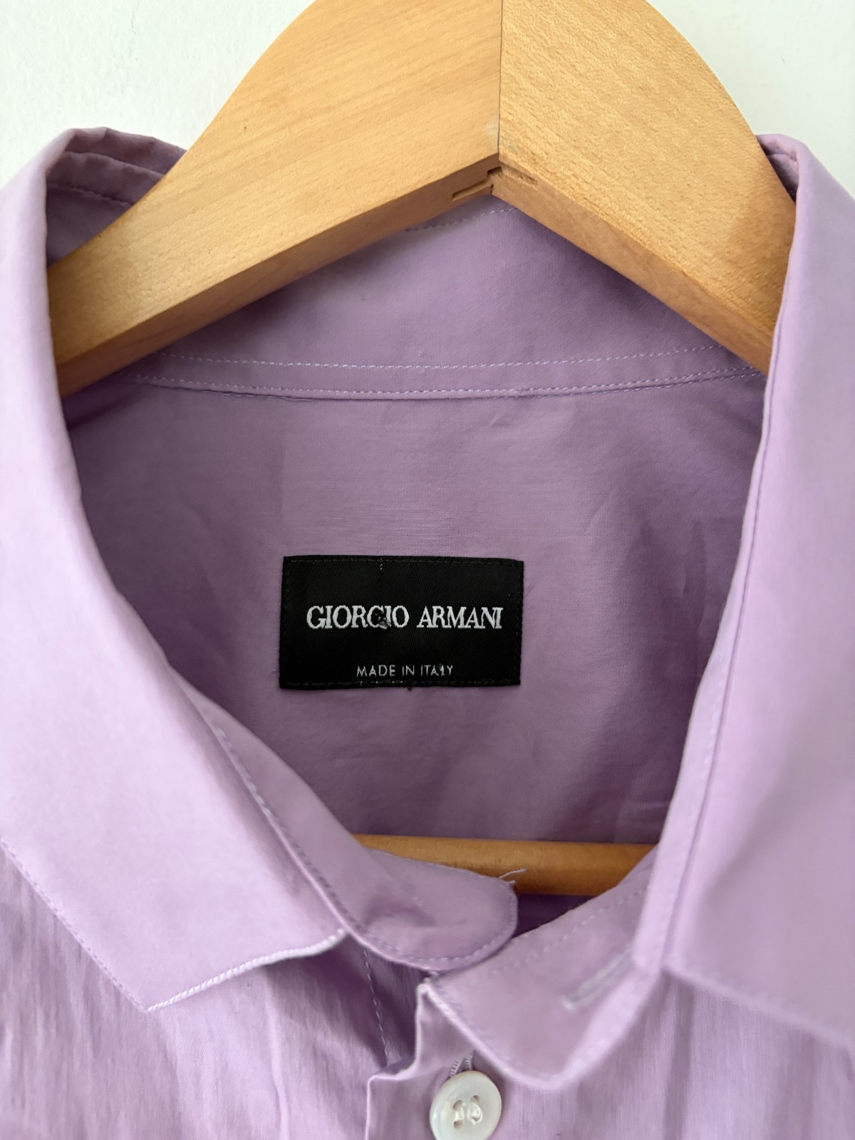 Giorgio Armani Mens Button Up Dress Shirt Size 16.5 - photo 3