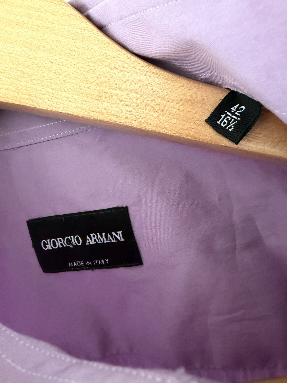 Giorgio Armani Mens Button Up Dress Shirt Size 16.5 - photo 4