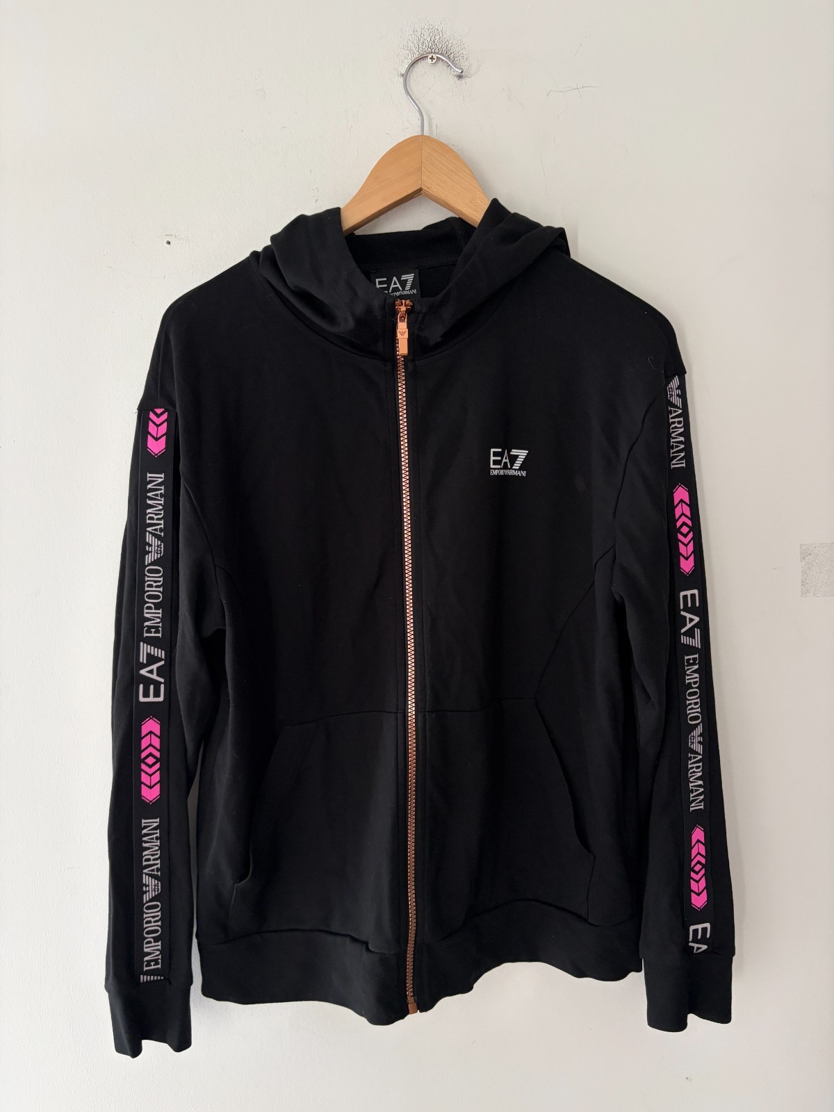 Emporio Armani EA7 Women's Zip Up Hoodie XL