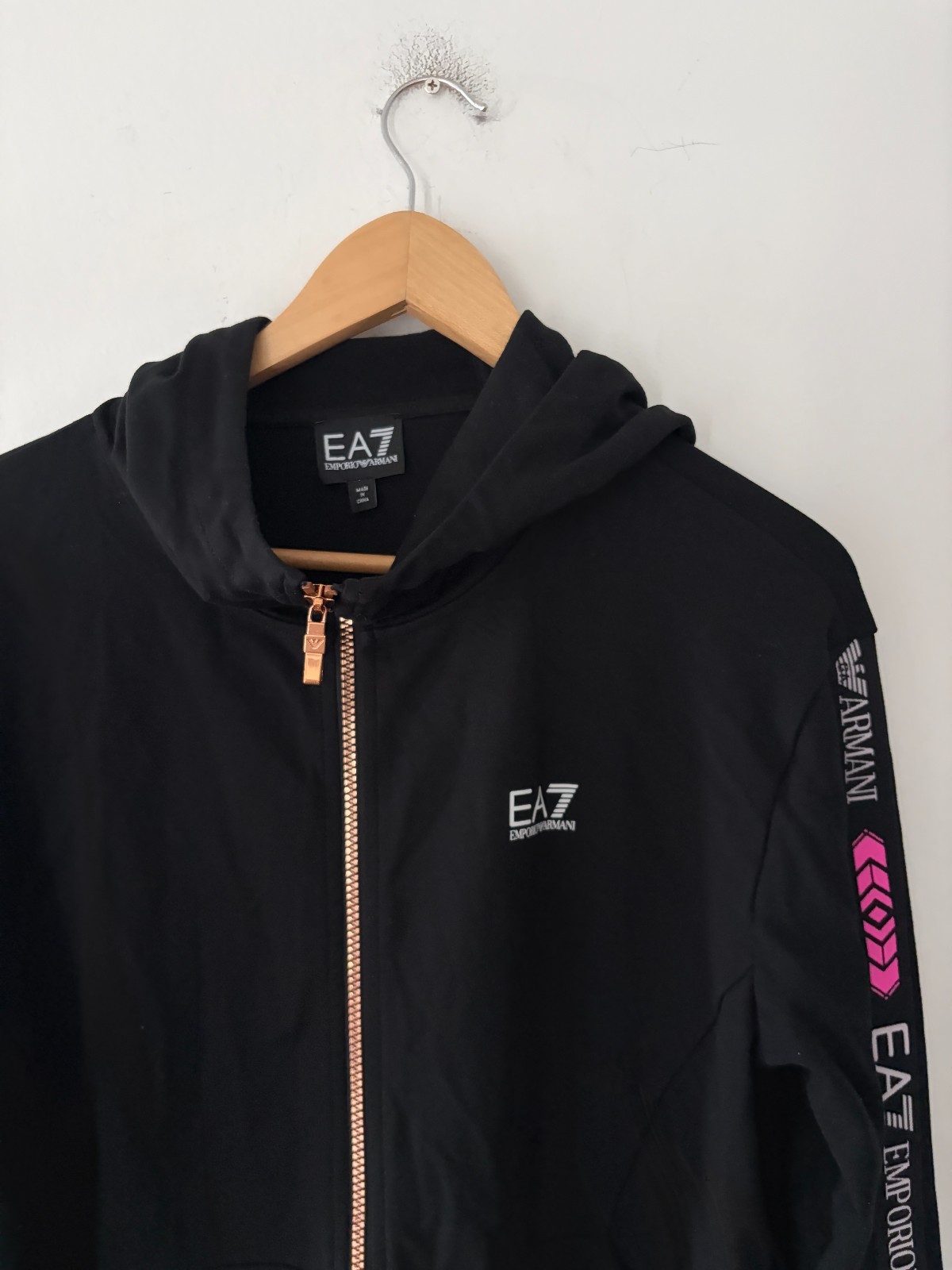 Emporio Armani EA7 Women's Zip Up Hoodie XL - photo 2