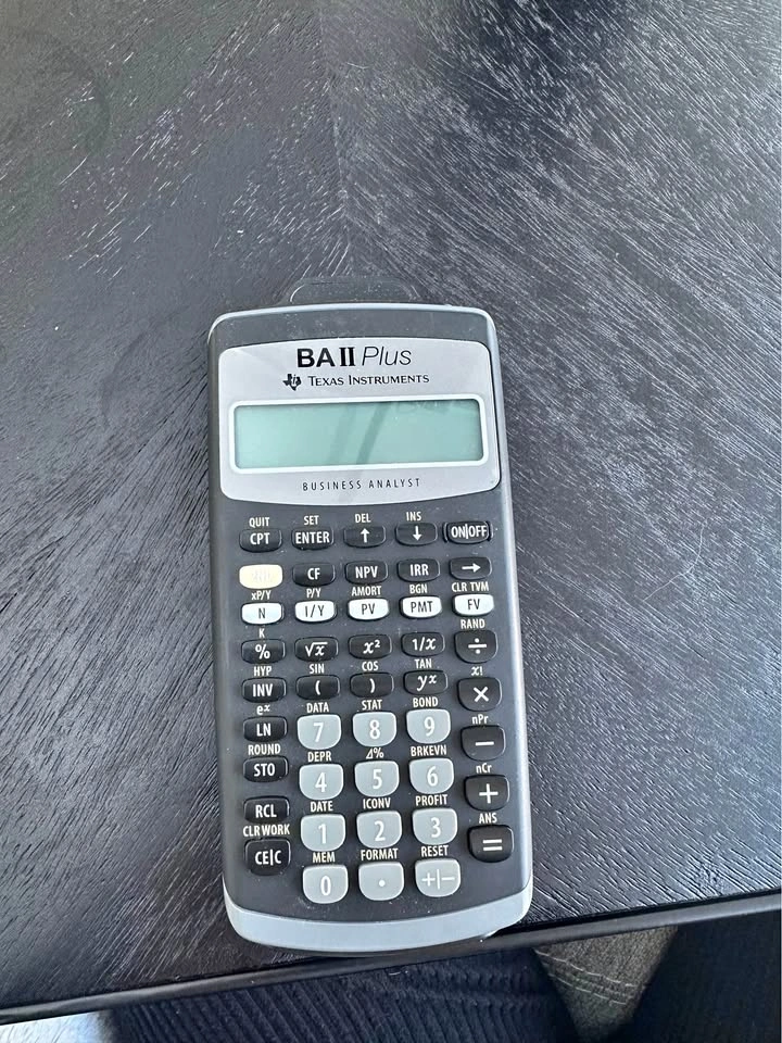 Texas Instruments BA II Plus Business Analyst Calculator