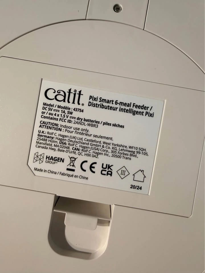Catit Pixi Smart 6-Meal Feeder - photo 4