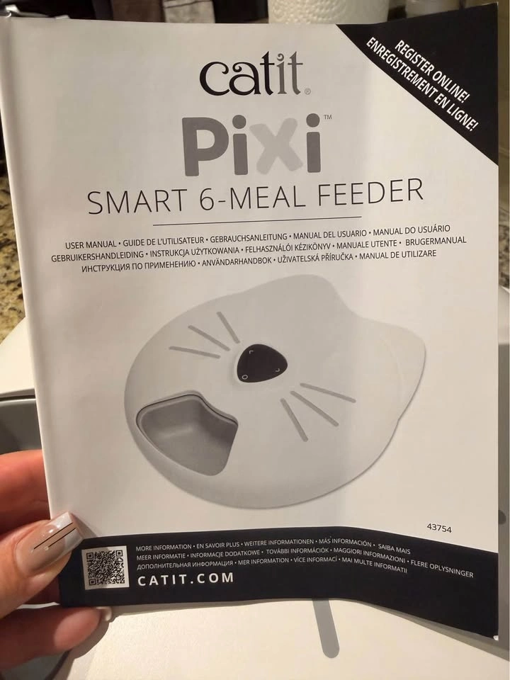 Catit Pixi Smart 6-Meal Feeder - photo 5