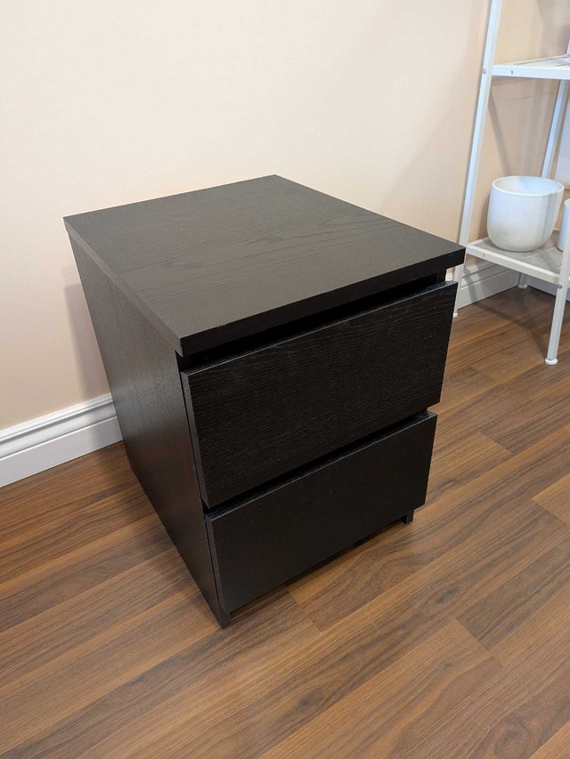 IKEA Malm Nightstand black-brown - photo 2