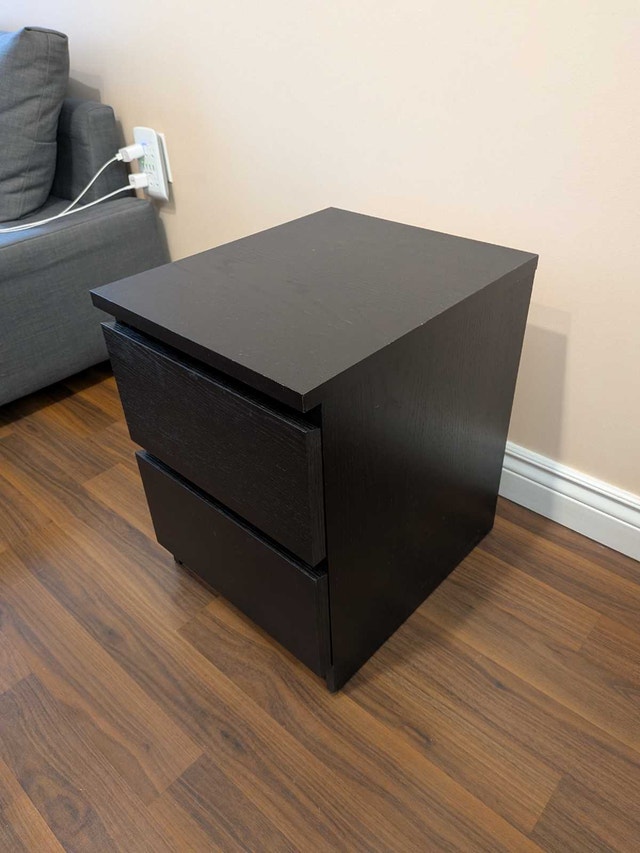 IKEA Malm Nightstand black-brown - photo 3