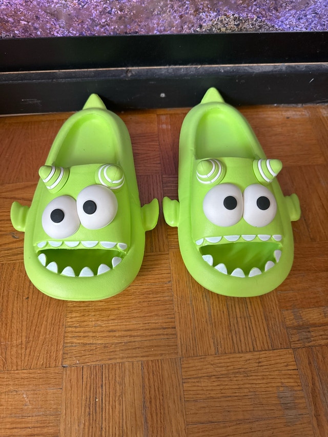 foam monster slippers