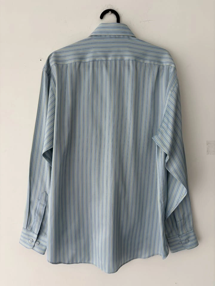 Paul Smith Long Sleeve 100% Cotton Striped Shirt Size 16.5 - photo 5