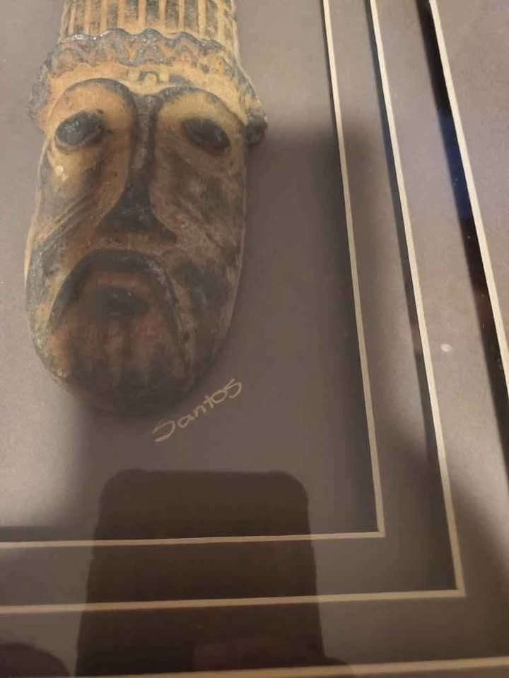 Mask art in frame - photo 3