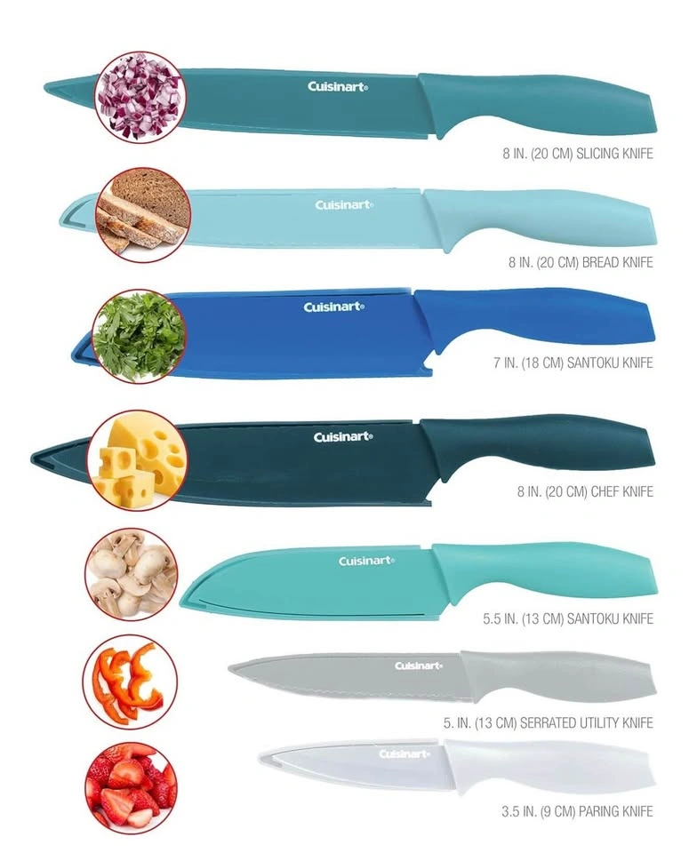 Brand New Cuisinart 14-Piece Knife Set w/ Guards (CA-14AMC) - photo 4