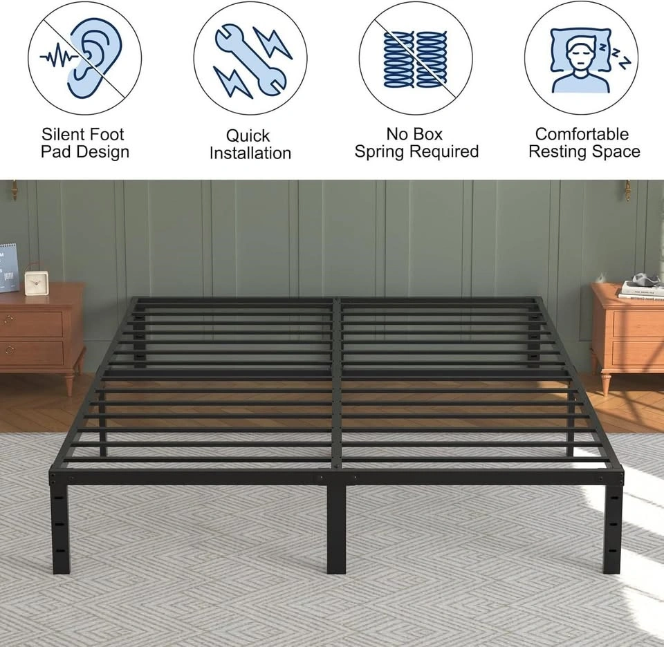 Metal Platform Bed Frame - California King - photo 3