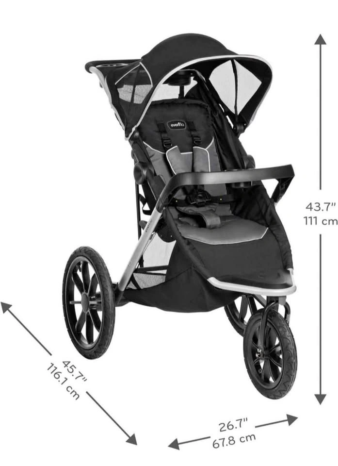 Evenflo Victory 3 Jogging Stroller - photo 5