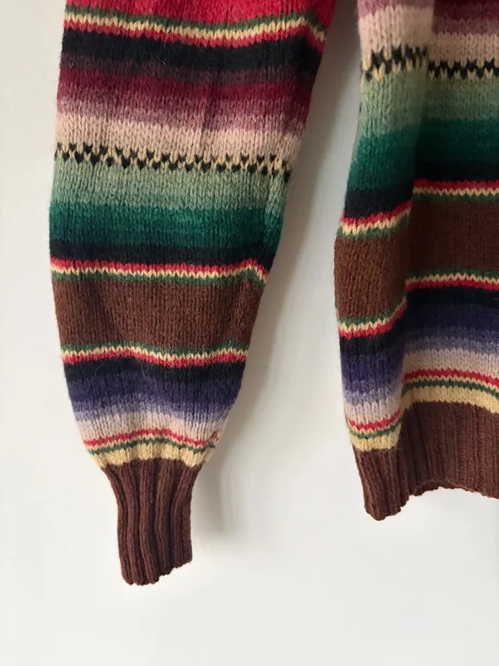 Vintage Ralph Lauren Country Women's Knit Wool Turtleneck Sweate - photo 4