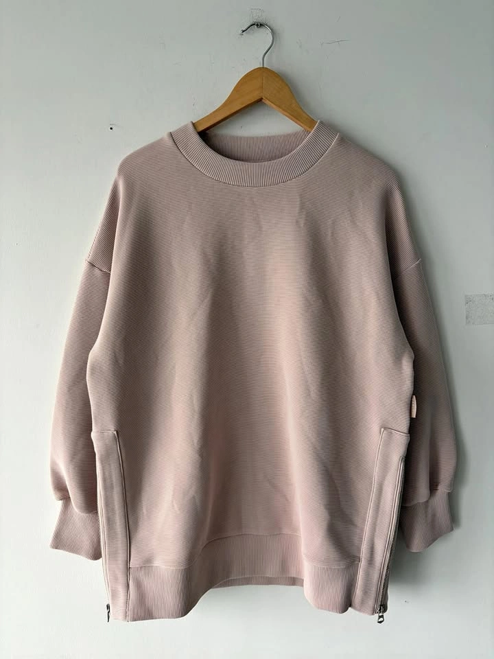 Varley Mae Boyfriend Ottoman Oversize Sweatshirt Size XS