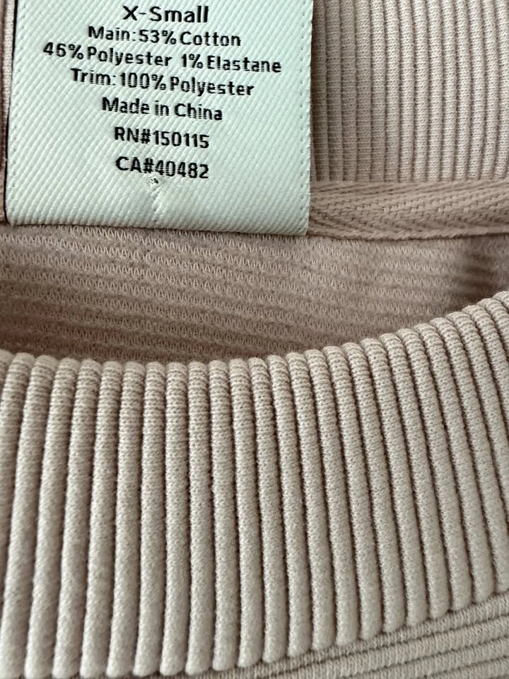 Varley Mae Boyfriend Ottoman Oversize Sweatshirt Size XS - photo 4