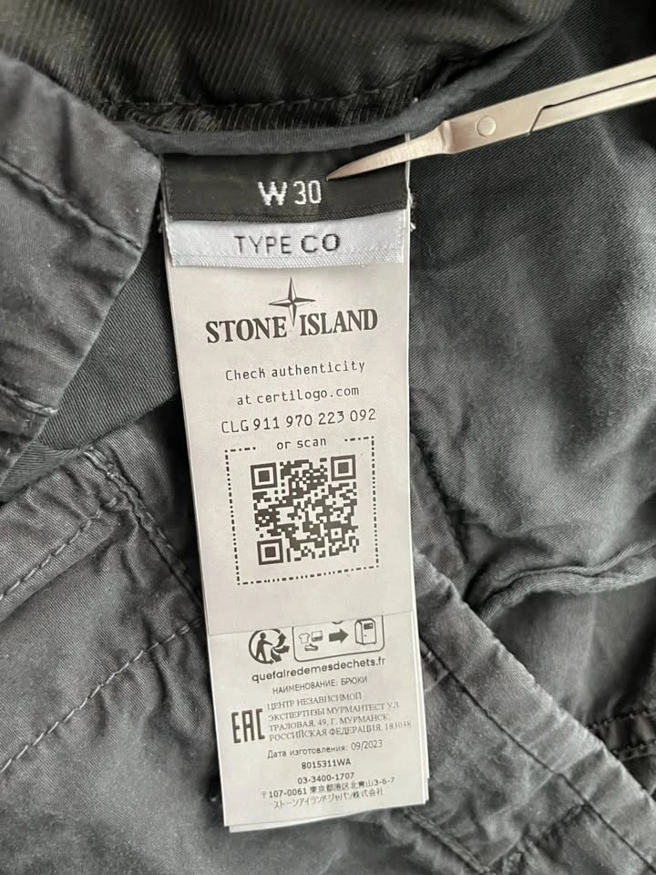 Stone Island Cargo Pants Pantalone Comfort Size 30 NEW - photo 4