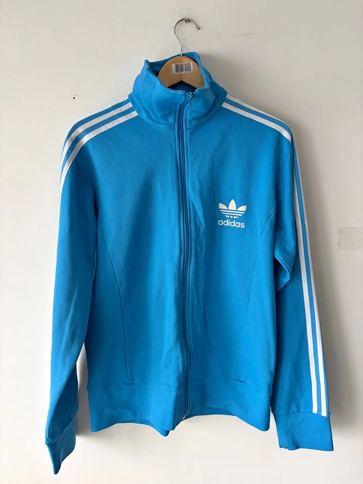Vintage Adidas Blue Trefoil Track Jacket Size L
