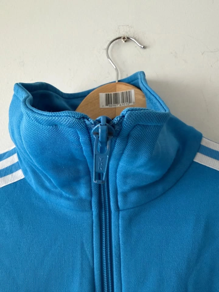 Vintage Adidas Blue Trefoil Track Jacket Size L - photo 3