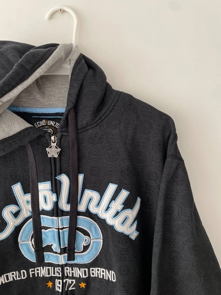Vintage Ecko Unltd Evilution Full Zip Hoodie XXL - photo 2