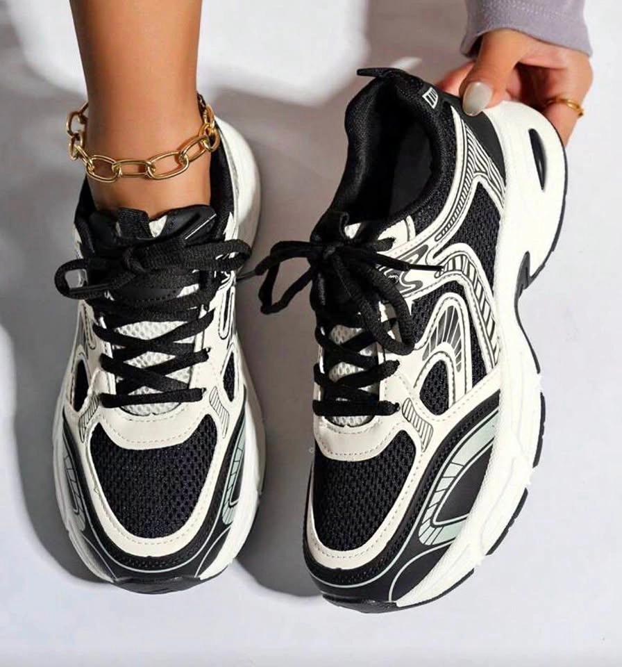Black and White Shoes