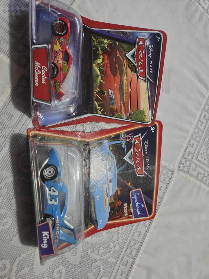 Disney Pixar Cars Mattel Die-Cast Cactus McQueen and The King - photo 2