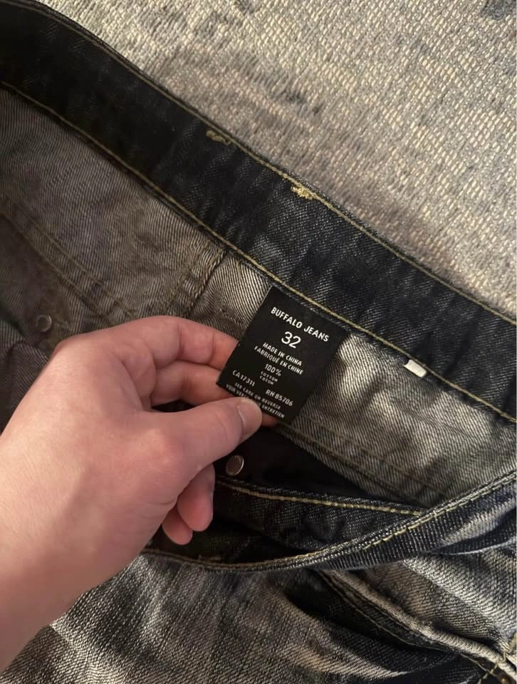 Y2K Jeans 32x32 Straight Leg Men's - photo 3