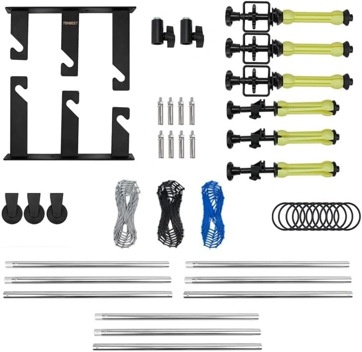 Photography Backdrop Roller Support System – 3 Rollers, 120" Sta - photo 3