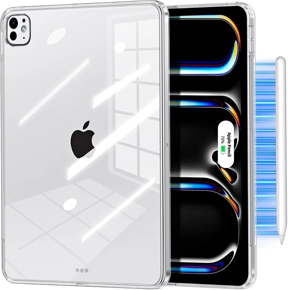 iPad Pro 13" M4/M5 Clear Case - Slim, Drop Tested