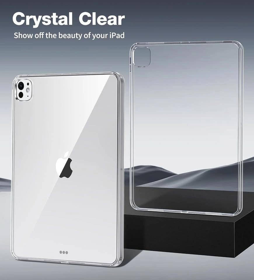 iPad Pro 13" M4/M5 Clear Case - Slim, Drop Tested - photo 4