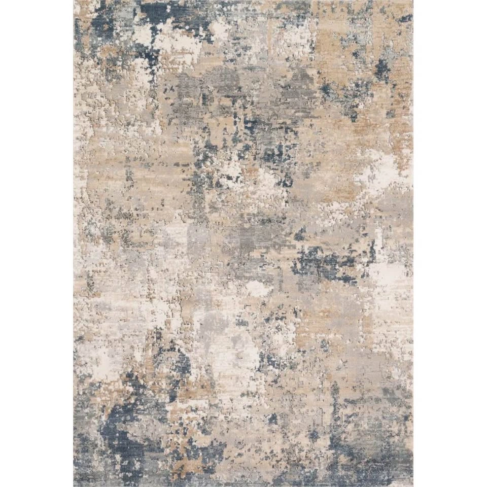 Brand New LOLOI Abstract Area Rug 6'7" x 9'2" Ivory/Beige/Grey - photo 3