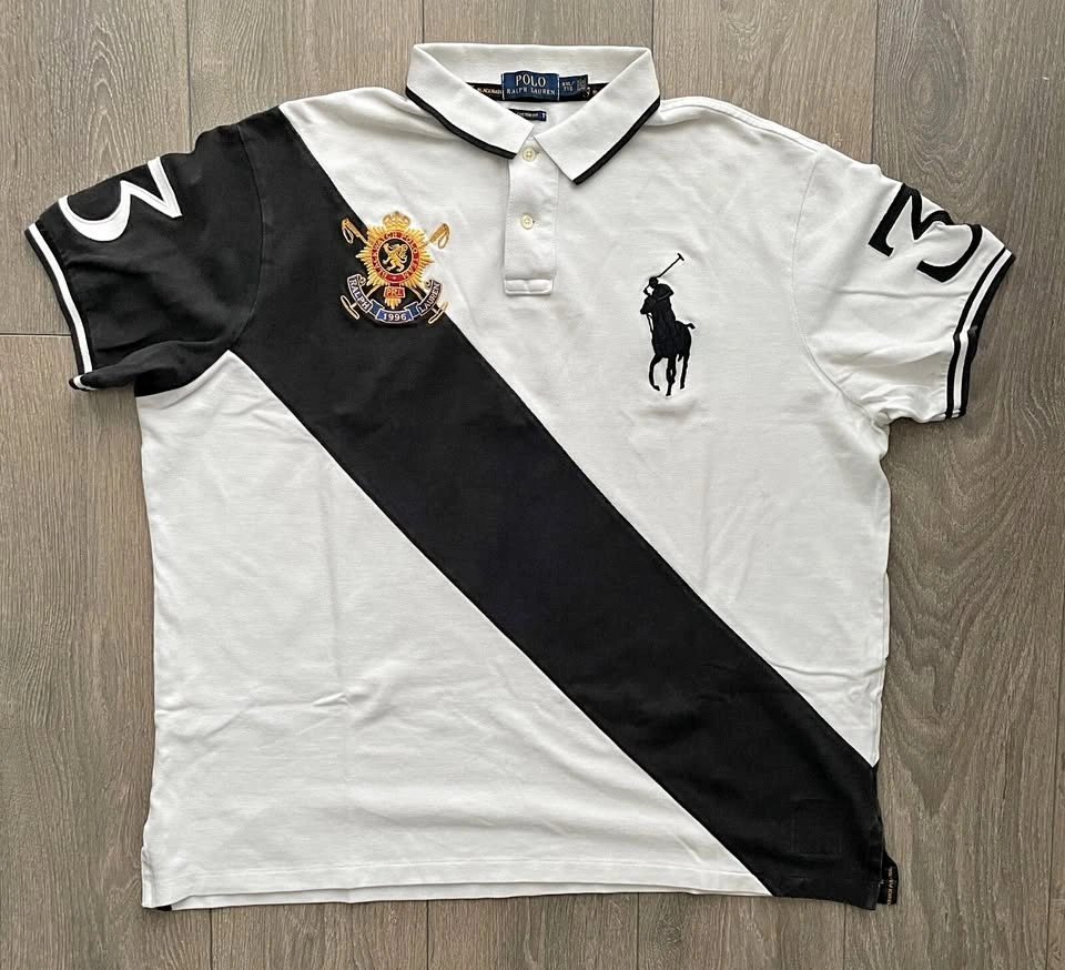 Vintage Polo Ralph Lauren Blackwatch Big Pony Polo Shirt XXL