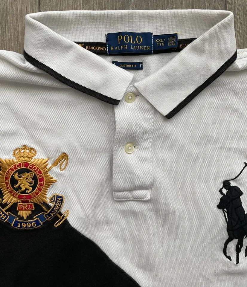Vintage Polo Ralph Lauren Blackwatch Big Pony Polo Shirt XXL - photo 2