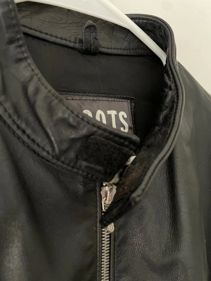 Vintage Roots Black Leather Men's Jacket Size L - photo 5