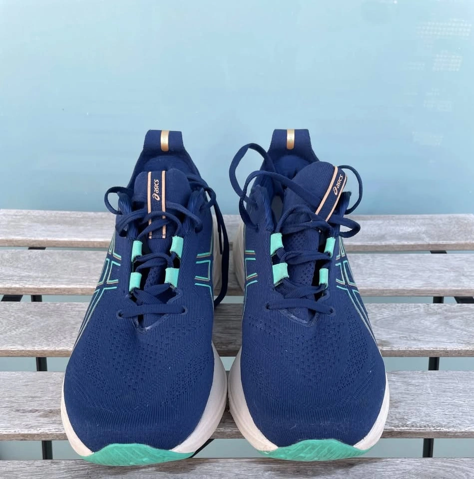 Asics Gel Nimbus 26 Men Blue Running Shoes Size 10 - photo 2