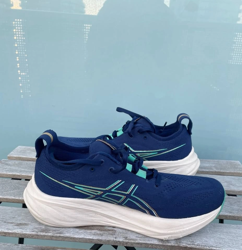 Asics Gel Nimbus 26 Men Blue Running Shoes Size 10 - photo 5